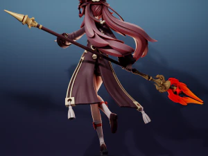 Hu Tao Genshin Impact 3D Print Model