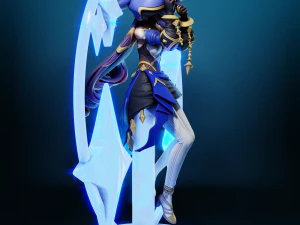 Layla 2 Genshin Impact 3D Print Model