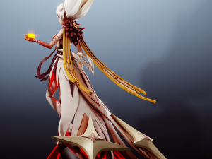 Unknown God Asmoday Genshin Impact 3D Print Model