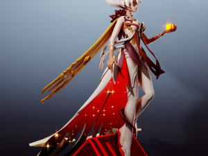 Unknown God Asmoday Genshin Impact 3D Print Model