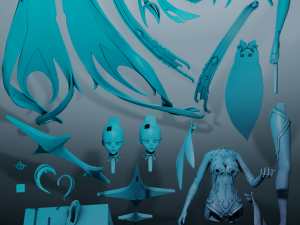 Unknown God Asmoday Genshin Impact 3D Print Model