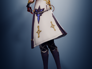 Albedo Kreideprinz 2 Genshin Impact Modelo de Impressão 3D