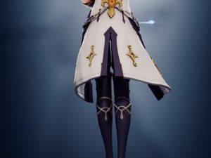 Albedo Kreideprinz 2 Genshin Impact Modelo de Impressão 3D