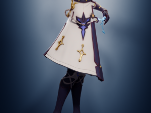 Albedo Kreideprinz 2 Genshin Impact Modelo de Impressão 3D