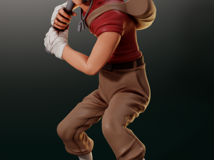 Scout Team Fortress 2 3D Print Model