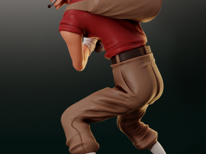 Scout Team Fortress 2 3D Baskı Modeli