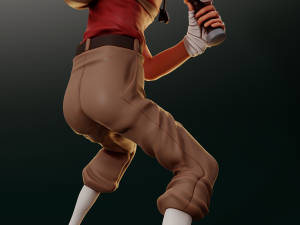 Scout Team Fortress 2 3D Baskı Modeli