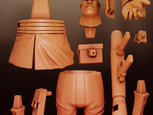 Soldado Equipo Fortaleza 2 Modelo de impresión 3D