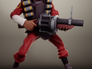 Demoman Team Fortress 2 3D Print Model
