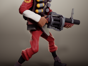 Demoman Team Fortress 2 Model Cetak 3D
