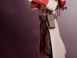 Medic Team Fortress 2 3D Print Model