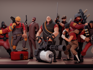 Extra Base For Set Team Fortress 2 3Dプリントモデル