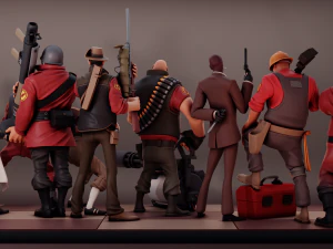 Extra Base For Set Team Fortress 2 3D Print Model