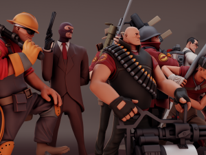 Extra Base For Set Team Fortress 2 Modello di stampa 3D