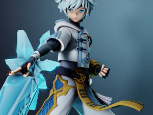 Chongyun Genshin Impact 3D Print Model
