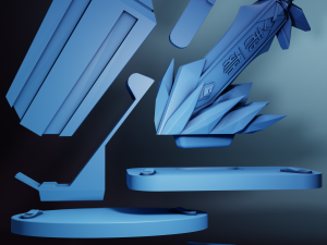 Chongyun Genshin Impact Modello di stampa 3D