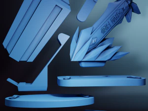 Chongyun Genshin Impact 3D Print Model
