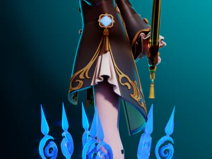 Xingqiu Genshin Impact 3D Print Model