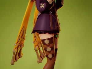 Collei 2 Genshin Impact 3D Print Model
