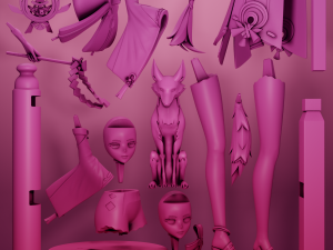 Yae Miko Genshin Impact 3D Print Model