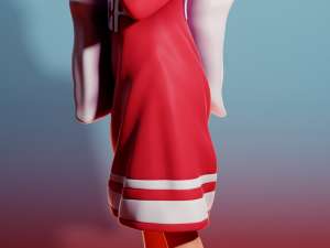 Ulyana Everlasting Summer 3D Print Model