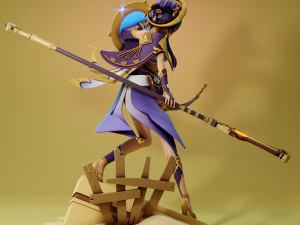Candace 2 Genshin Impact 3D Print Model