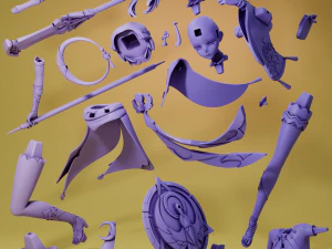Candace 2 Genshin Impact 3D Print Model