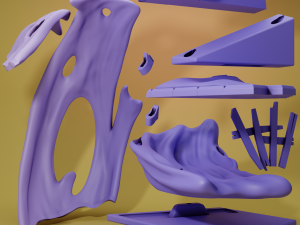 Candace 2 Genshin Impact 3Dプリントモデル