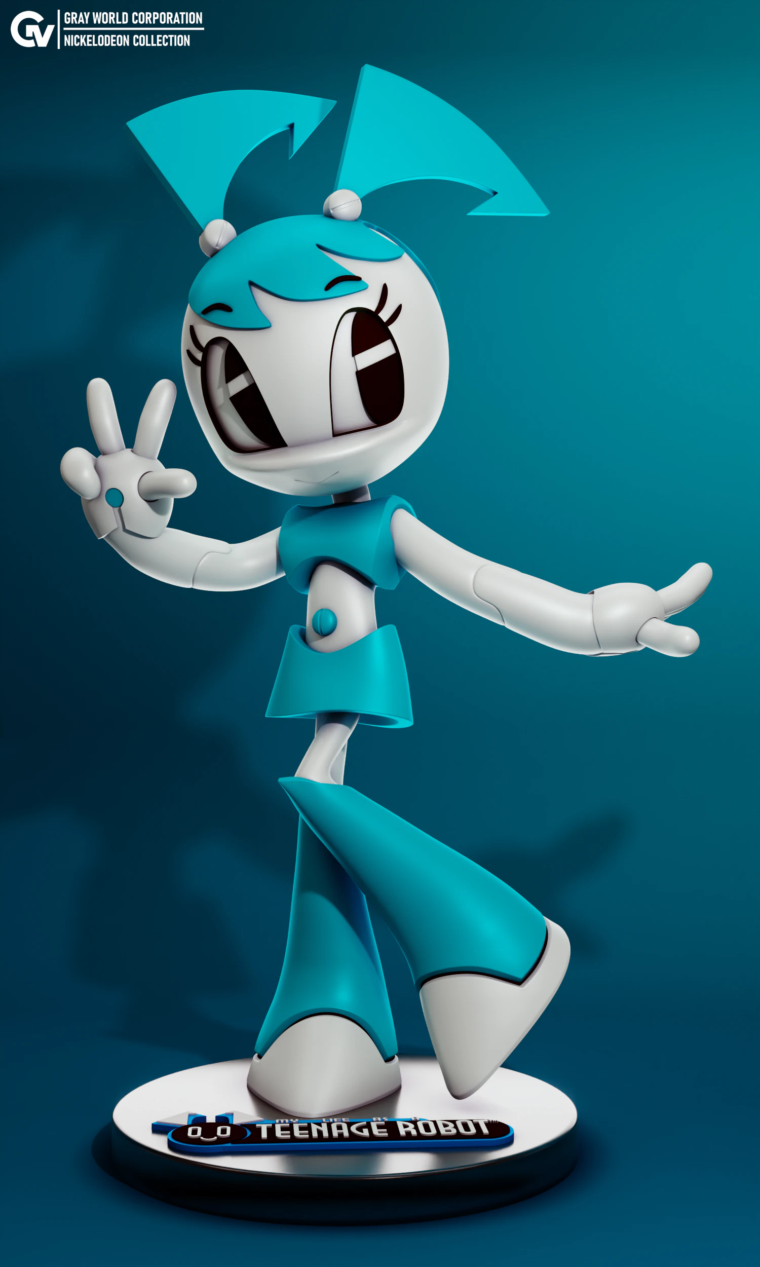 Jenny Wakeman Ma vie de robot adolescente Modèles 3D en vedette .c4d .max .obj .3ds .fbx .stl .blend 