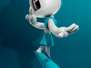 Jenny Wakeman Ma vie de robot adolescente Modèles 3D en vedette