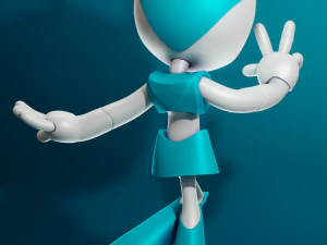 Jenny Wakeman Ma vie de robot adolescente Modèles 3D en vedette