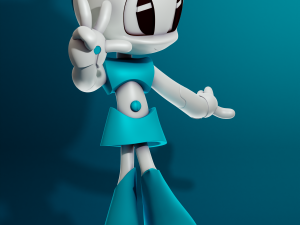 Jenny Wakeman My Life As A Teenage Robot 3D 打印模型