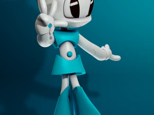 Jenny Wakeman Ma vie de robot adolescente Modèles 3D en vedette