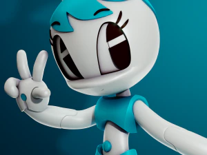Jenny Wakeman Ma vie de robot adolescente Modèles 3D en vedette