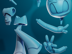 Jenny Wakeman My Life As A Teenage Robot 3D 打印模型