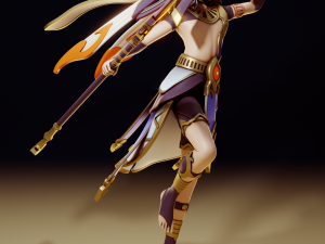 Cyno 3 Genshin Impact Model do druku 3D