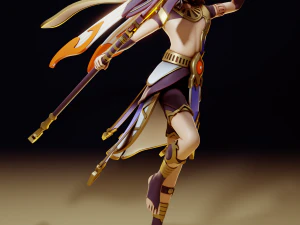 Cyno 3 Genshin Impact 3D Print Model