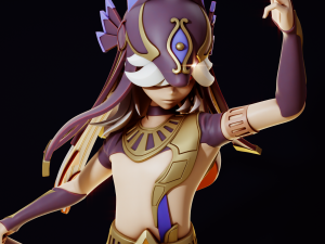 Cyno 3 Genshin Impact Model do druku 3D