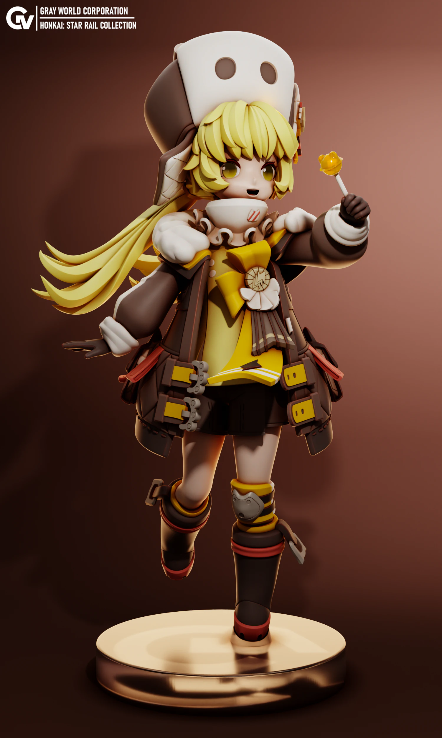 Hook Honkai Star Rail 3D Print Model .c4d .max .obj .3ds .fbx .stl .blend