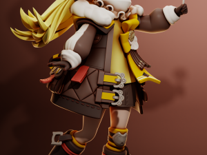 Hook Honkai Star Rail 3D Print Model