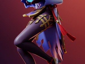 Gan Yu Genshin Impact 3D Print Model