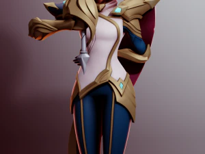 Liga Legenda Fiora Model Cetak 3D