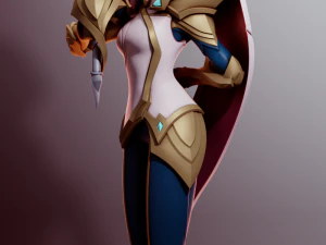 Fiora League of Legends 3D Print Model