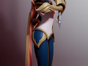 Fiora League of Legends 3D Print Model