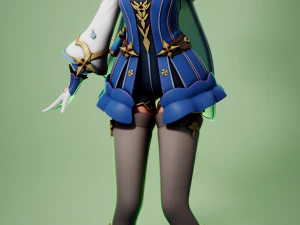 Сахароза Геншин Импакт 3D Принт Модель