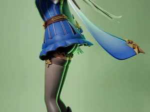 Sucrose Genshin Impact 3D Print Model