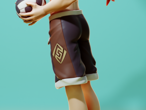 Zhongli Archon Of The Beaches Genshin Impact 3D Принт Модель