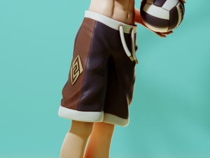 Zhongli Archon Of The Beaches Genshin Impact 3D Принт Модель
