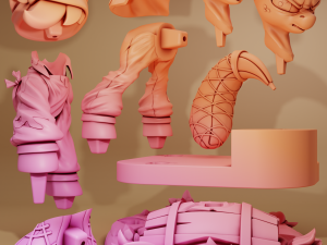 Applejack Bad Future MLP 3D Print Model
