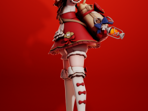 Klee Blossoming Starlight Genshin Impact Model do druku 3D